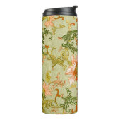 ヴィンテージ中国のオーナメントジョーンズの花 タンブラー (回転左)