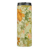 ヴィンテージ中国のオーナメントジョーンズの花 タンブラー (裏面)