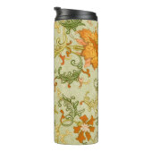 ヴィンテージ中国のオーナメントジョーンズの花 タンブラー (回転右)