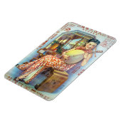 ヴィンテージ中国のストア広告ルートプレーヤー マグネット (左側)