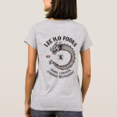 ヴィンテージ中国のドラゴンデザインティー Tシャツ (裏面)