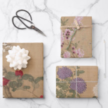 ヴィンテージ中国のフローラ