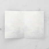 ヴィンテージ中国の墨絵の絵画景観 カード (内部)