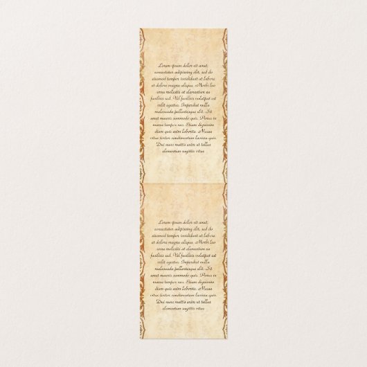 ヴィンテージ中国の墨絵の絵画景観 名刺 (内部フラット)