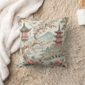 ヴィンテージ中国の病 クッション (ブランケット)