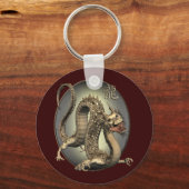 ヴィンテージ中国の竜 キーホルダー (正面)