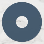 ヴィンテージ中国の色鮮やかな花鳥芸術 ワイングラスタグ (裏面)