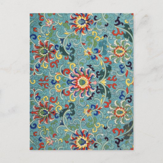 ヴィンテージ中国の芸術 ポストカード (正面)