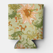 ヴィンテージ中国オーナメント ジョーンズ フラワーズ 缶クーラー (正面)