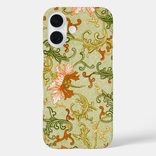 ヴィンテージ中国オーナメント ジョーンズ フラワーズ Case-Mate iPhoneケース (裏面)