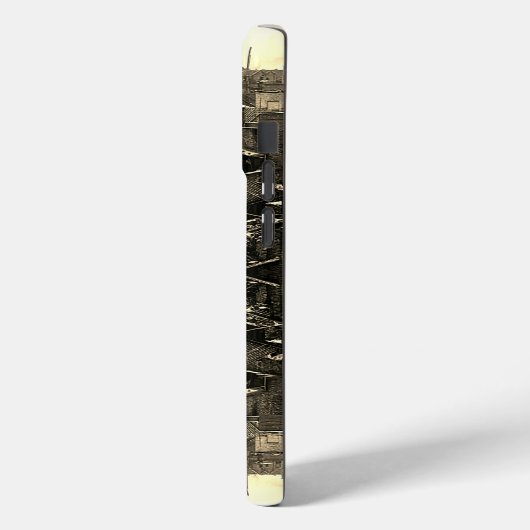 ヴィンテージ中国カントンシティ Case-Mate iPhoneケース (裏面 / 左)