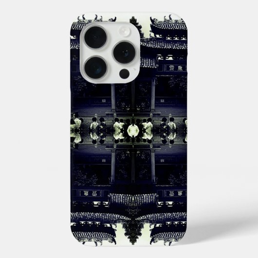 ヴィンテージ中国カントン佛山霊廟 Case-Mate iPhoneケース (裏面)