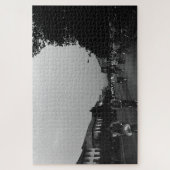 ヴィンテージ中国ギリン通り自転車 ジグソーパズル (縦)