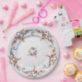 ヴィンテージ中国パターンハ絵を描ンド紙プレート ペーパープレート (パーティー)