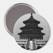 ヴィンテージ中国プキンテンプルオブ天国 マグネット (正面/裏面)
