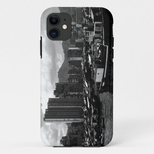 ヴィンテージ中国ホンコンハウスボーツリバー Case-Mate iPhoneケース (裏面)