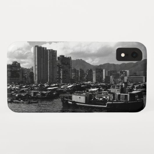 ヴィンテージ中国ホンコンハウスボーツリバー Case-Mate iPhoneケース (裏面(横))