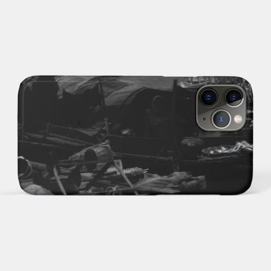 ヴィンテージ中国ホンコンハウスボーツ Case-Mate iPhoneケース (裏面(横))