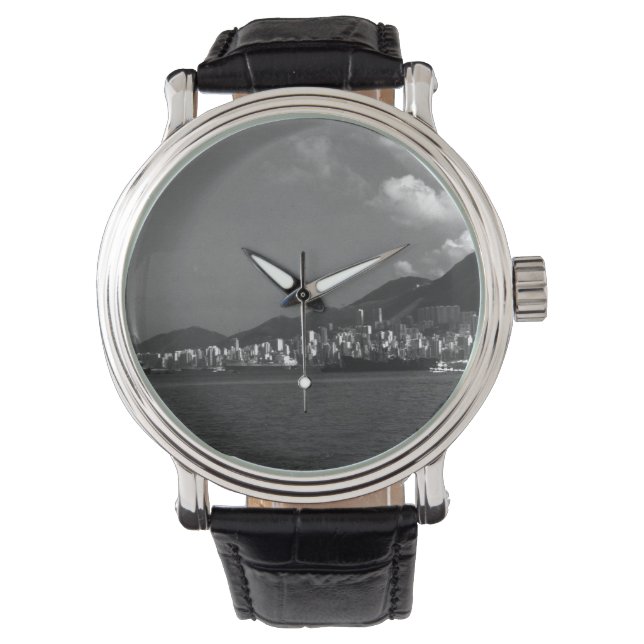 ヴィンテージ中国ホンコンビューシティ 腕時計 (正面)