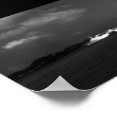 ヴィンテージ中国ホンコンベイトラベラーズボート ポスター (角)