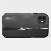 ヴィンテージ中国ホンコンベイトラベラーズボート Case-Mate iPhoneケース (裏面(横))