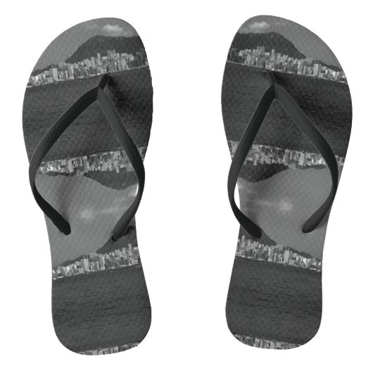 ヴィンテージ中国ホンコンベイ超高層ビル ビーチサンダル (ソール)