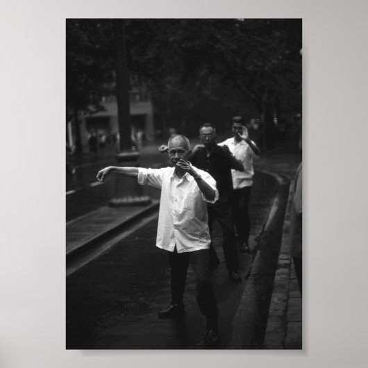 ヴィンテージ中国上海午前体操 ポスター (正面)