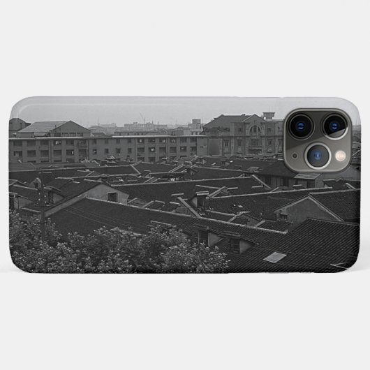 ヴィンテージ中国上海市 Case-Mate iPhoneケース (裏面(横))