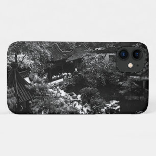 ヴィンテージ中国上海湯元ガーデン観光客 iPhone 11 ケース