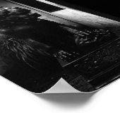 ヴィンテージ中国上海湯元園像 ポスター (角)