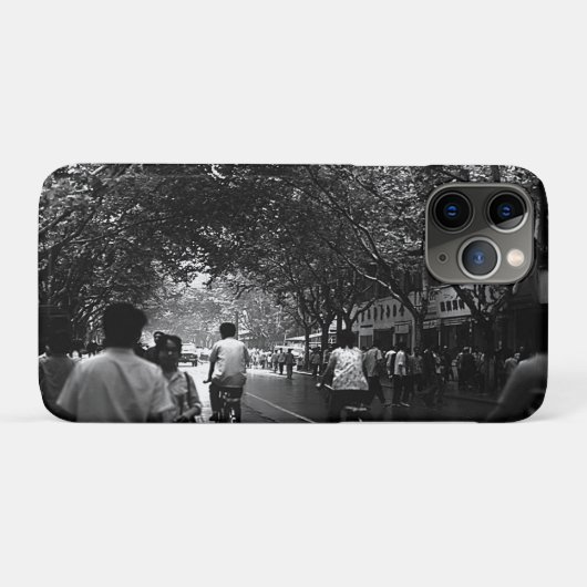ヴィンテージ中国上海通り Case-Mate iPhoneケース (裏面(横))