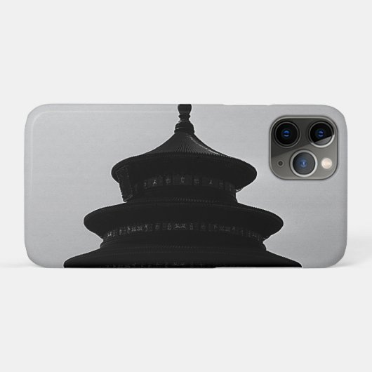 ヴィンテージ中国北京天壇 Case-Mate iPhoneケース (裏面(横))