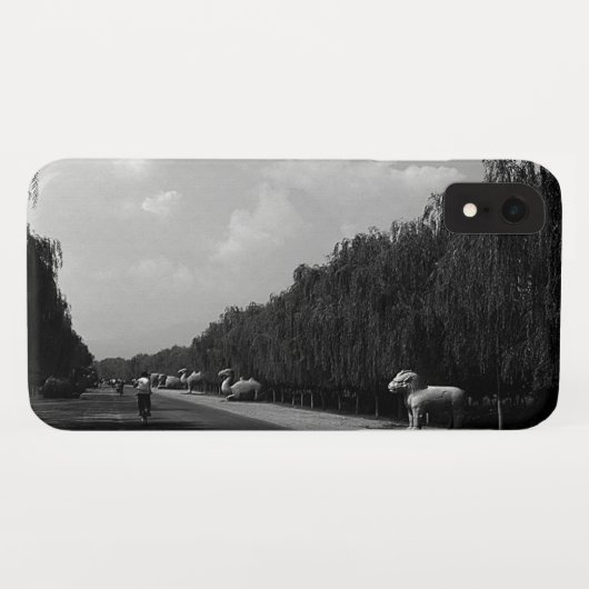 ヴィンテージ中国北京美しい小道明の墓 Case-Mate iPhoneケース (裏面(横))