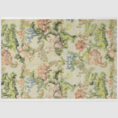 ヴィンテージ中国壁紙デコページティッシュペーパー 薄葉紙 (正面)