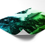 ヴィンテージ中国広州殉教者公園 ポスター (角)