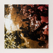 ヴィンテージ中国広東料理レストラン ジグソーパズル (縦)