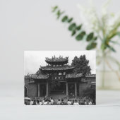ヴィンテージ中国広東省仏山市先祖堂 ポストカード (スタンド正面)