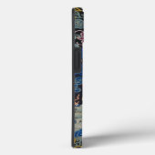 ヴィンテージ中国式鶴柄: インペリアルブルー Case-Mate iPhoneケース (裏面 / 右)
