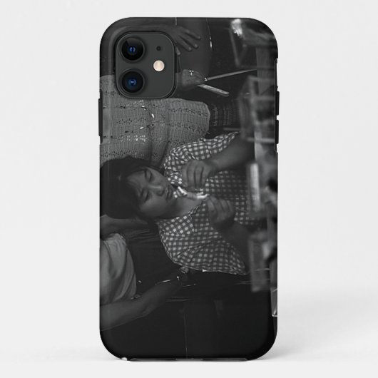 ヴィンテージ中国桂林の人形で練り米で彩られた Case-Mate iPhoneケース (裏面)