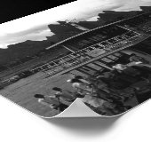 ヴィンテージ中国桂林リバーボート ポスター (角)