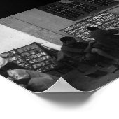 ヴィンテージ中国長沙書貸出 ポスター (角)