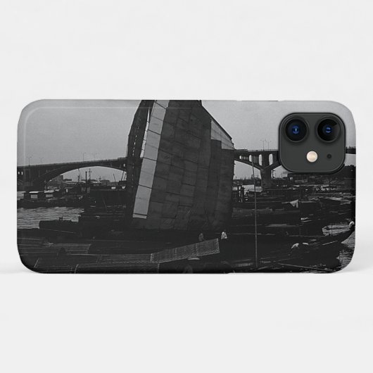 ヴィンテージ中国長沙翔江船 Case-Mate iPhoneケース (裏面(横))