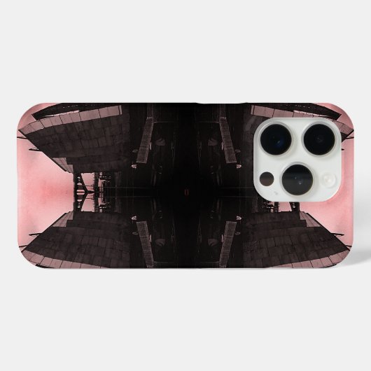 ヴィンテージ中国長沙翔江船 Case-Mate iPhoneケース (裏面 (横))