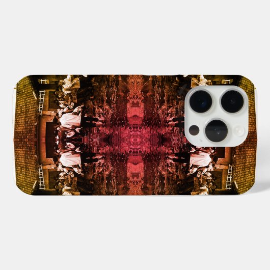 ヴィンテージ中国長社市場 Case-Mate iPhoneケース (裏面 (横))