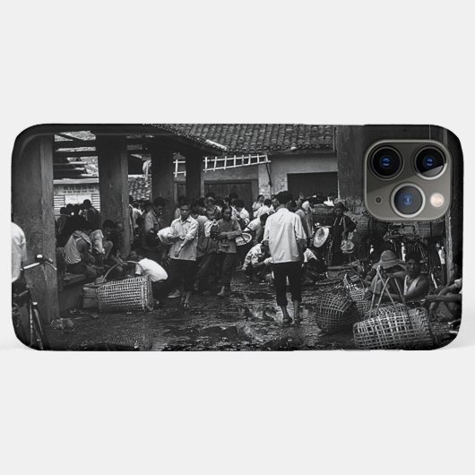 ヴィンテージ中国長社市場 Case-Mate iPhoneケース (裏面(横))