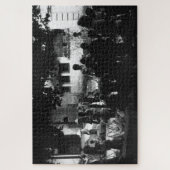 ヴィンテージ中国陽朔市場 ジグソーパズル (縦)