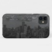 ヴィンテージ中国香港シティ超高層ビルの概要 Case-Mate iPhoneケース (裏面(横))