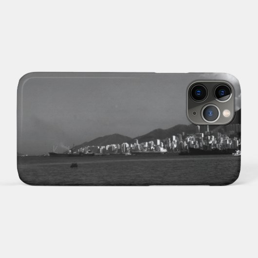 ヴィンテージ中国香港ビューシティ Case-Mate iPhoneケース (裏面(横))