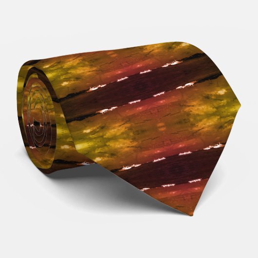 ヴィンテージ中国香港ベイトラベラーズボーツネックT ネクタイ (ロール)