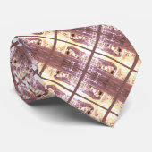 ヴィンテージ中国香港ベイ超高層ビルビューネック ネクタイ (ロール)